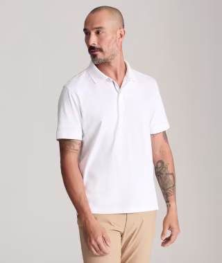 Untuck It Wrinkle-Free Damaschino Polo