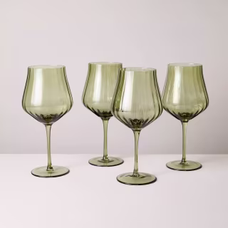 Hearth & Hand with Magnolia Wine Glasses (Set of 4)