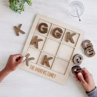 Personalized Tic Tac Toe