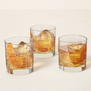 Uncommon Goods Urban Map Glass