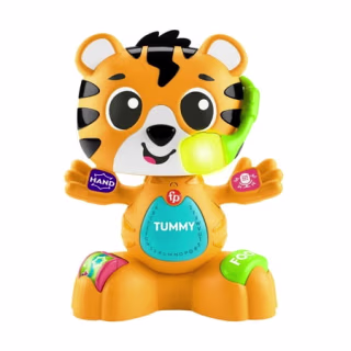 Fisher-Price Link Squad Bop & Groove Tiger Baby Learning Toy