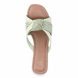 Time and Tru Woven Knot Slide Sandal