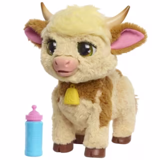 FurReal Maggie the Feed & Follow Cow