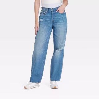 Universal Thread Mid-Rise 90's Baggy Jeans