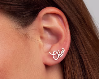 Personalized Name Earrings