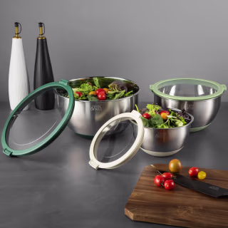 Thyme & Table 6-Piece Nesting Mixing Bowl Set