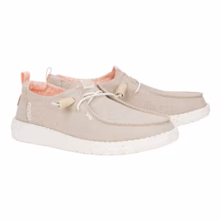 Hey Dude Women's Wendy Chambray Comfortable Slip on Shoe