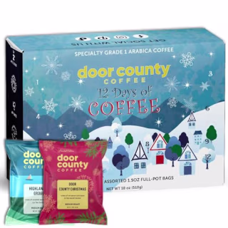Door County Coffee 12 Days of Coffee 2025 Advent Calendar