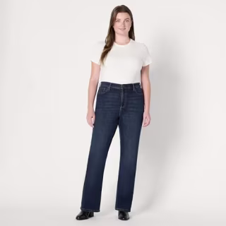 Amazon Essentials High Stretch Slim-Fit Mid-Rise Bootcut Jean