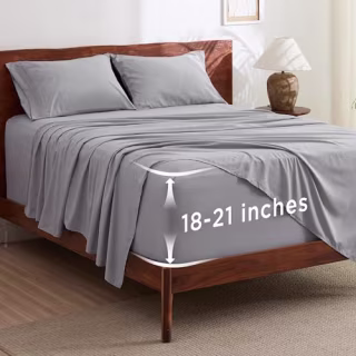 Bedsure Deep Pocket Sheets Set