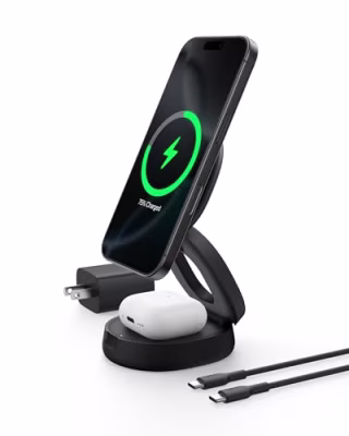 Belkin BoostCharge 2-in-1 Convertible Wireless Charging Stand