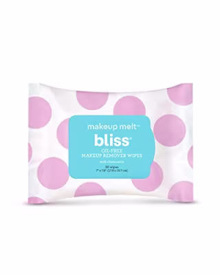 Bliss Makeup Melt Oil Free Makeup Wipes