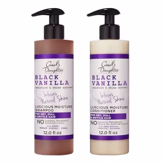 Carol's Daughter Black Vanilla Sulfate Free Shampoo & Conditioner Set for Curly Hair