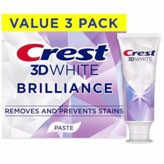 Crest 3D White Brilliance Toothpaste (3 pack)