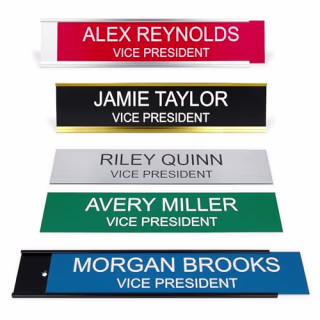 Custom Engraved Name Plate