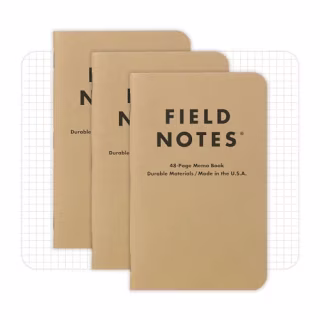 Field Notes Memo Books - 3 Pack