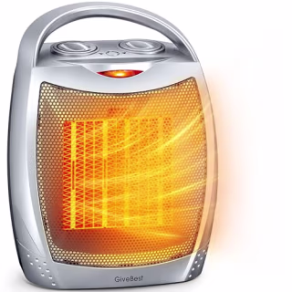 GiveBest Portable Electric Space Heater with Thermostat