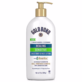 Gold Bond Healing Sensitive Daily Body & Face Lotion