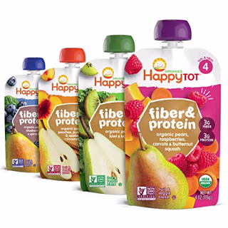 Happy Tot Organics Stage 4 Baby Food Pouches (Pack of 16)