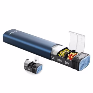 Serfeymi Aluminum Daily Pill Box