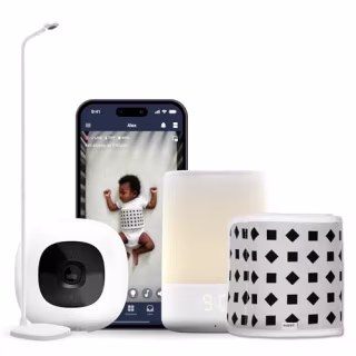 Nanit Essentials Smart Baby Monitor with Floor Stand