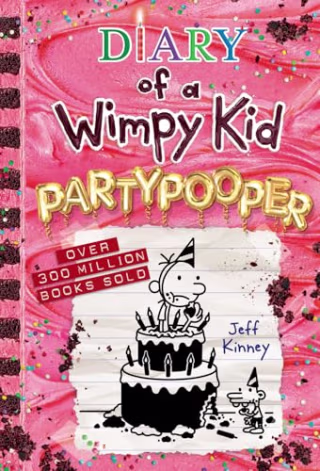 "Partypooper: Diary of a Wimpy Kid Series, Book 20" by Jeff Kinney