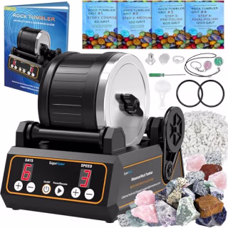 KomeStone Rock Tumbler Kit