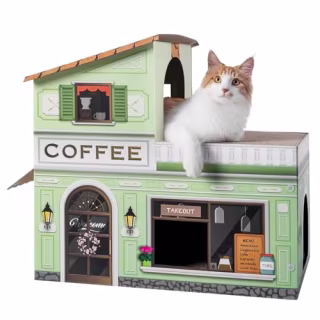 Smile Paws Cafe Cat Bed