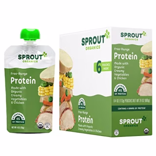 Sprout Organic Baby Food Pouches Stage 3 (Pack of 12)