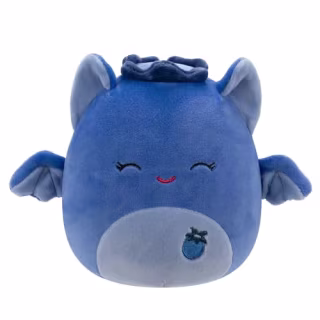 Squishmallows Original 5-Inch Bessie Blueberry Bat