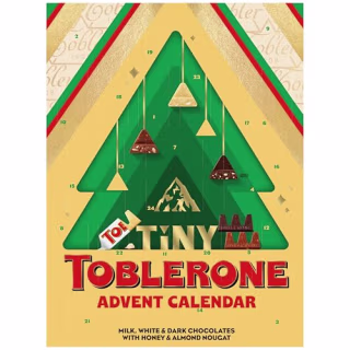 Toblerone Tiny Assorted Chocolate Bars Holiday Advent Calendar