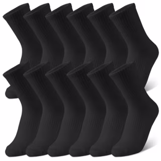 TikMox Cozy Crew Socks with Arch Support