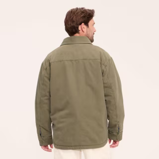 Woolrich x Target Olive Men's Twill Shacket