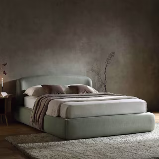 Daals Constance Winged Headboard Ottoman Storage Bed