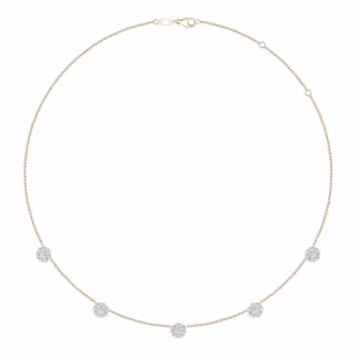 Sam's Club Lab Created Diamond Necklace in 14K Gold