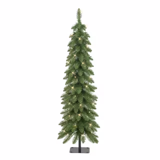 The Holiday Aisle Glendower Lighted Pine Christmas Tree