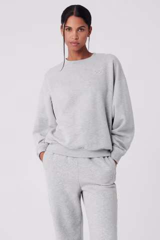 Alo Yoga Accolade Crewneck Neck Pullover Top