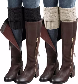 Loritta Boot Sock Cuffs (Pack of 2)