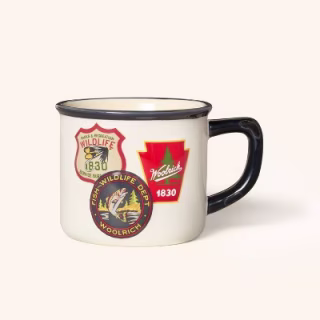 Woolrich x Target Ceramic Badges Mug
