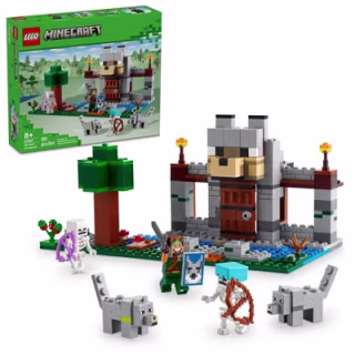 Lego Minecraft The Wolf Stronghold Fortress Playset