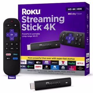 Roku Streaming Stick 4K Streaming Device
