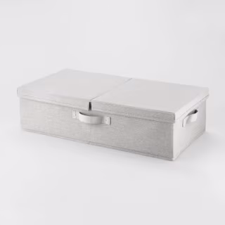 Brightroom Underbed Fabric Bin with Lid