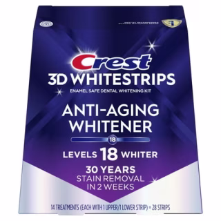 Crest 3D Whitestrips Anti-Aging Whitening Strips