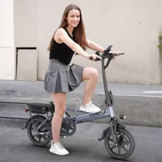JOYHIS 14" Foldable Electric Bike for Adults