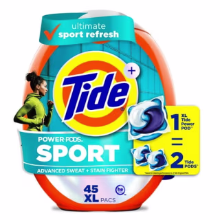 Tide Power Pods Laundry Detergent Packs 45ct