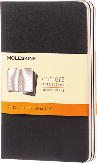 Moleskine Cahier Journal (Set of 3)