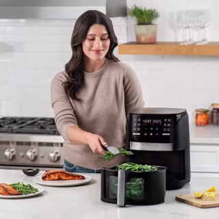 Gourmia 6qt Digital Window Air Fryer