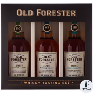 Old Forester Bourbon 1897 1910 & 1920 Three Pack Gift