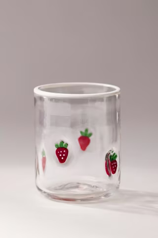 Anthropologie Icon Juice Glass