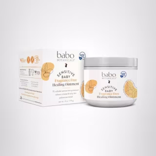 Babo Botanicals Sensitive Baby Fragrance-Free All Natural Healing Ointment